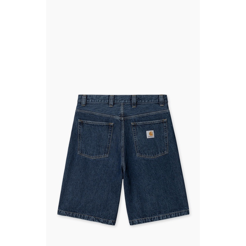 Carhartt WIP Brandon Short Smith Denim Stone Washed Blue S
