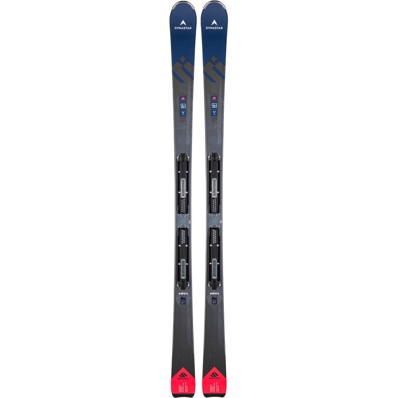 Dynastar Speed 563 On Piste Skis with NX 12 Konect GW B80 Black Hot Red Ski Bindings – Men’s