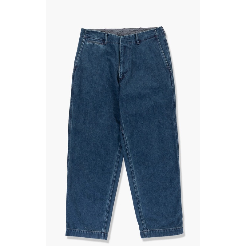 Nanamica Denim Wide Pants Indigo Bleach W30
