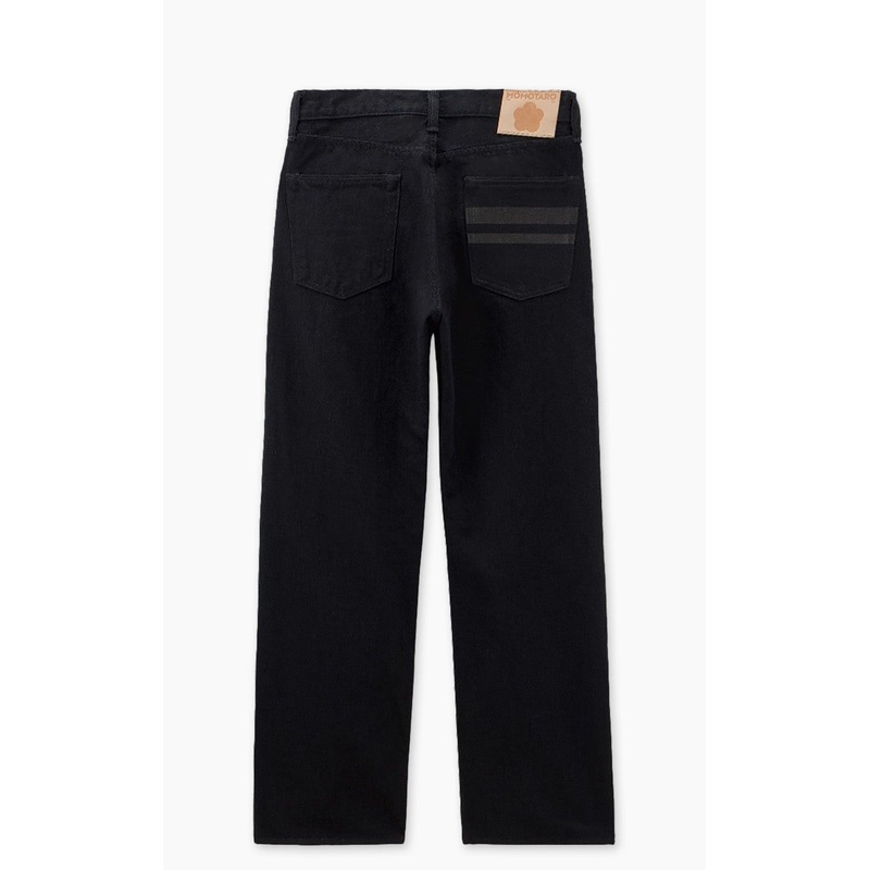 Momotaro Jeans MMJZ1101 Classic Straight Denim Black 15.7oz 30/34