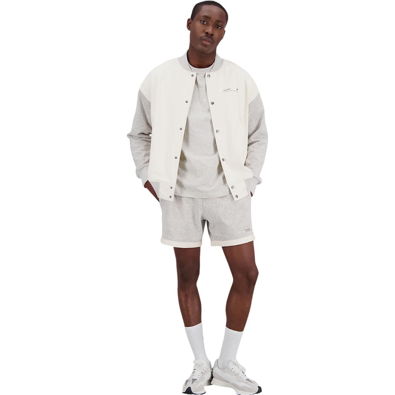 New Balance Uni-ssentials Undyed Varsity Jacket – Unisex