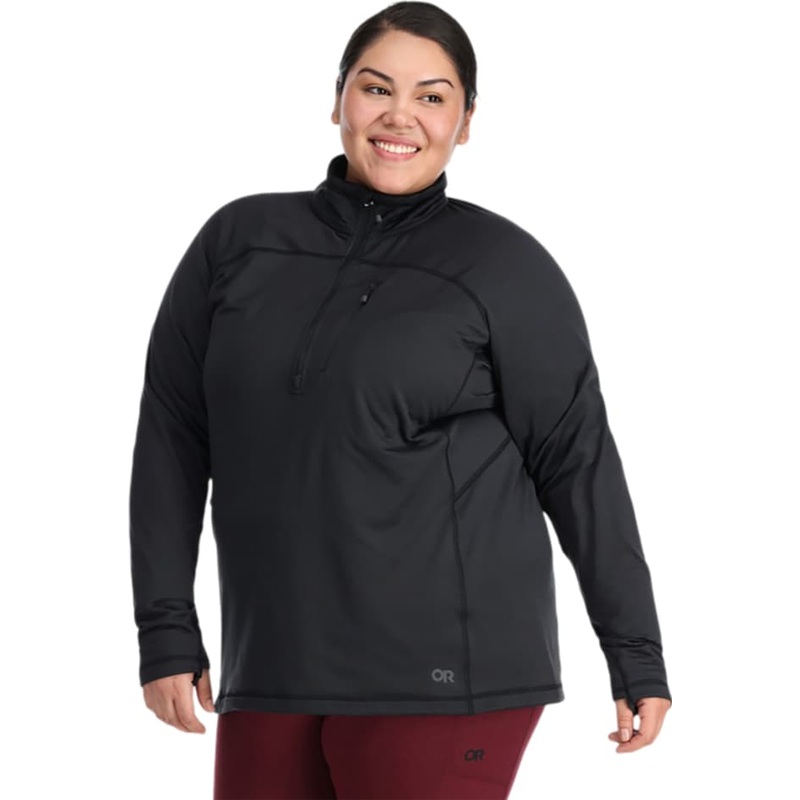 Outdoor Research Vigor Plus Size Half Zip Pullover – Women’s