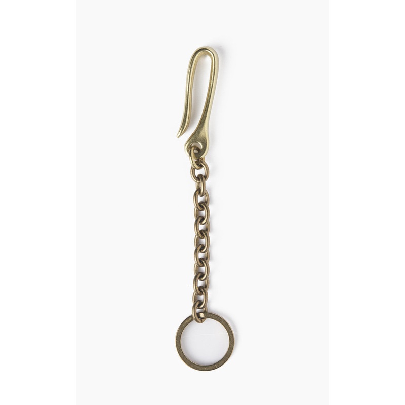 Kobashi Studio BR470 Belt Hook Key Chain Brass