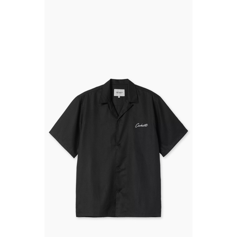 Carhartt WIP S/S Delray Shirt Black/White S