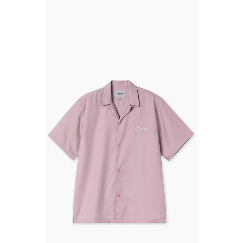 Carhartt WIP S/S Delray Shirt Hortensia/White S