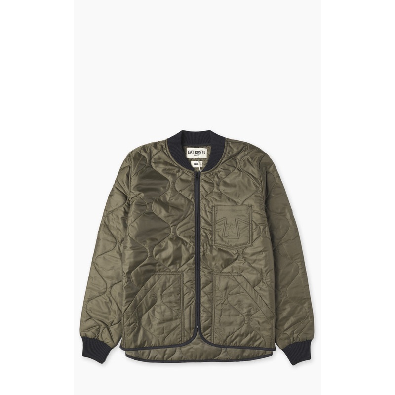 Eat Dust Type 2 Frostbite Quilted Nylon Jacket Khaki M