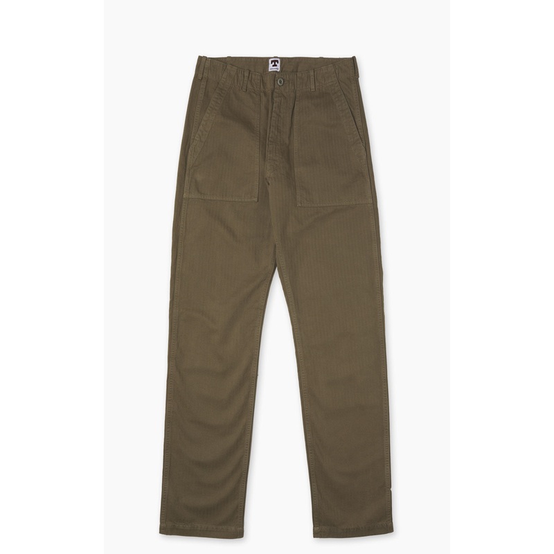 Tellason Fatigue Pant Tapered Herringbone Twill Military 30/34