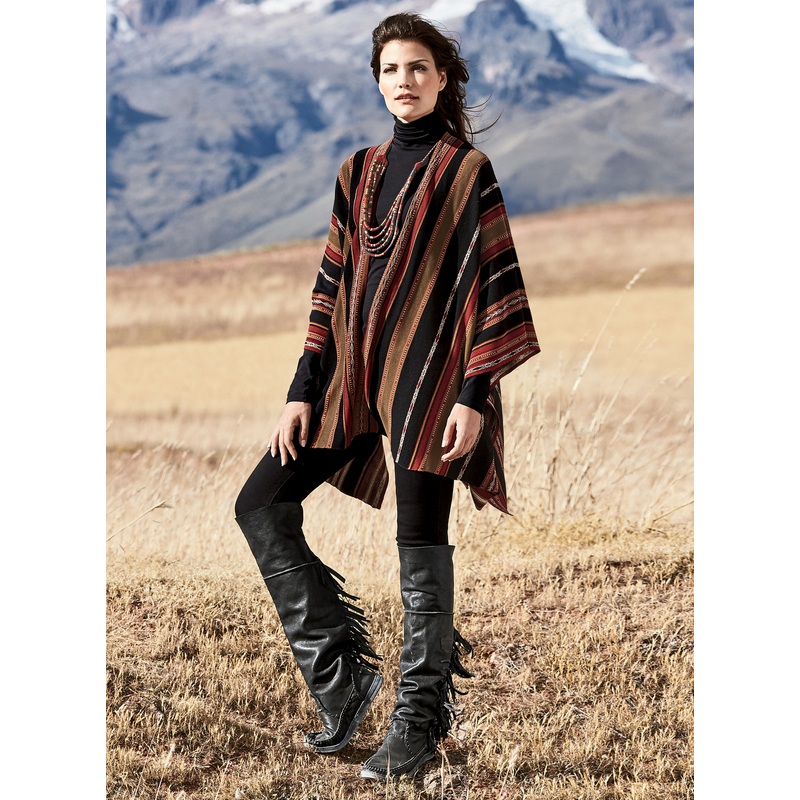 Altiplano Ruana Print/Pattern One Size