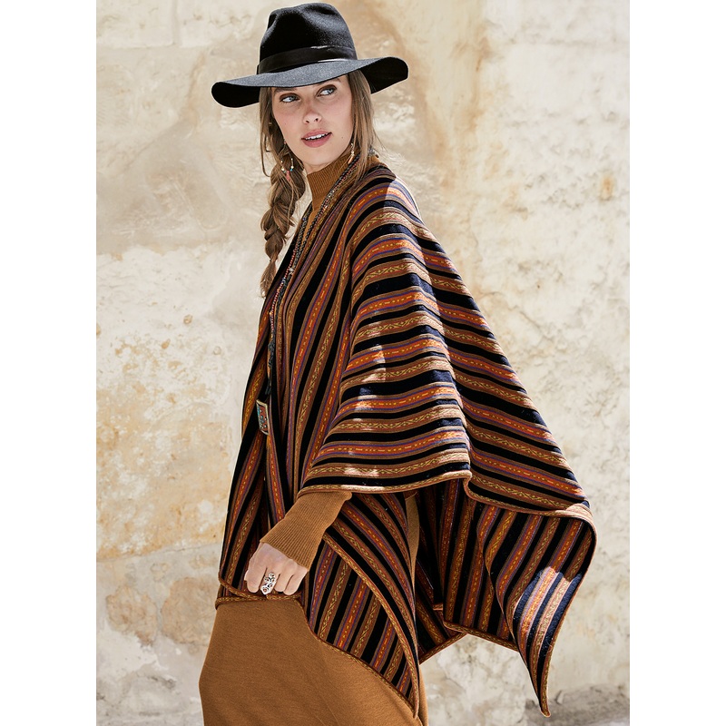 Amantani Ruana Print/Pattern One Size