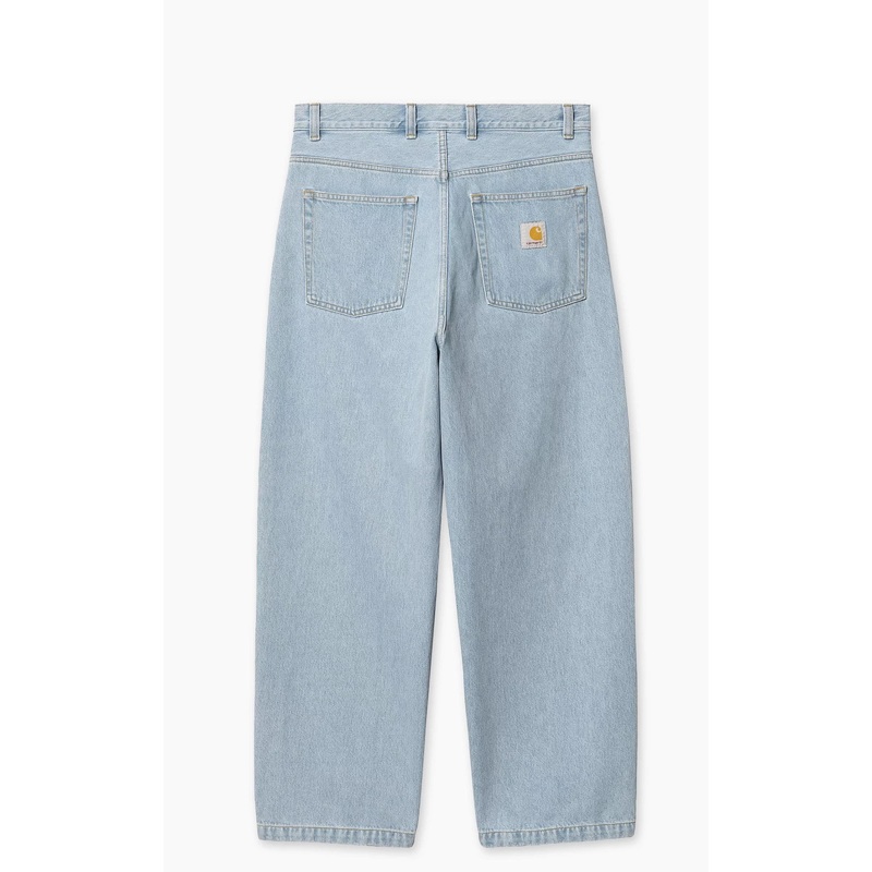 Carhartt WIP Brandon Pant Smith Denim Blue Heavy Stone Bleached S