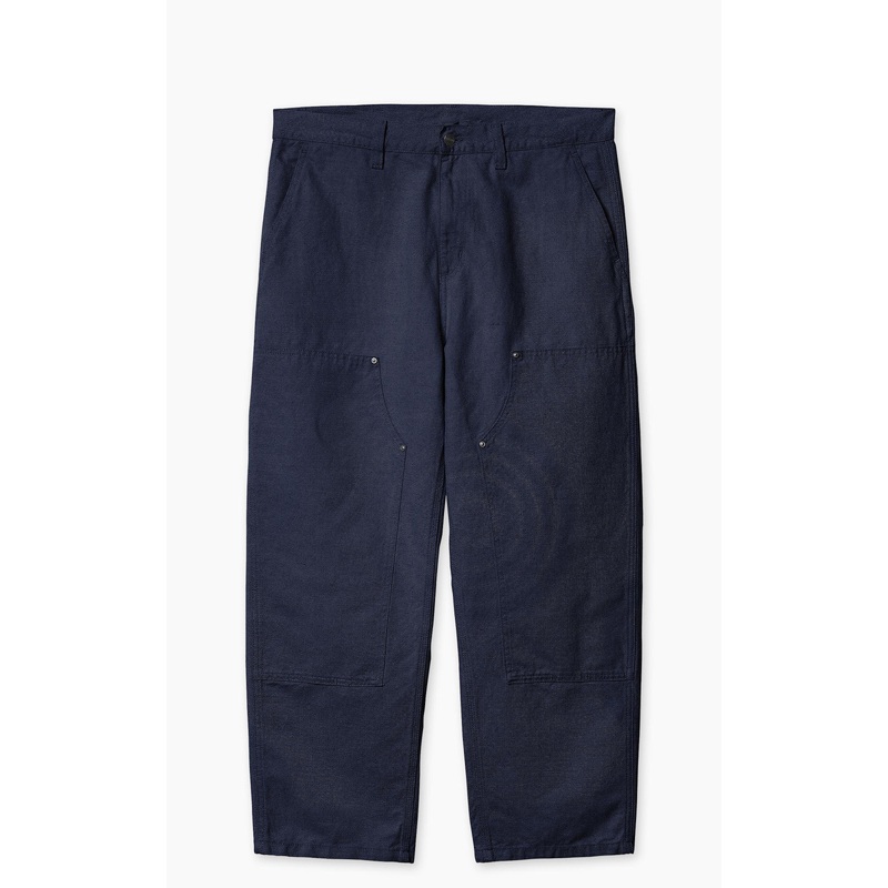 Carhartt WIP Walter Double Knee Pant Sullivan Canvas Dark Navy XL