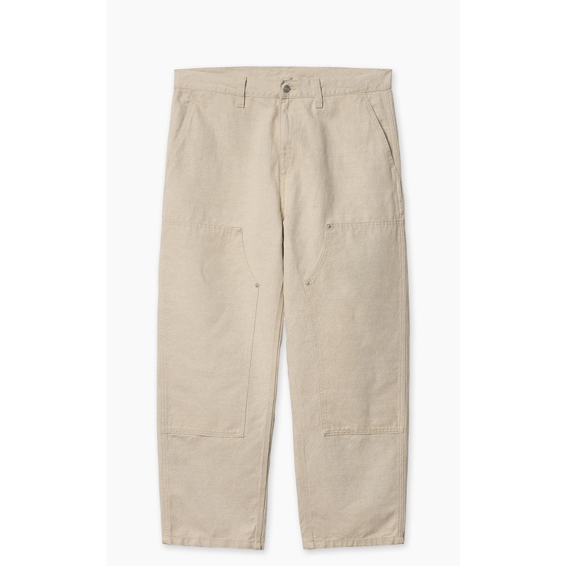 Carhartt WIP Walter Double Knee Pant Sullivan Canvas Natural M