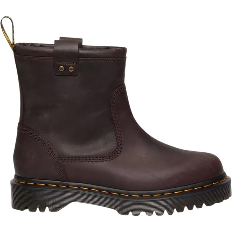 Dr. Martens Anistone Lo Leather Biker Boots – Unisex