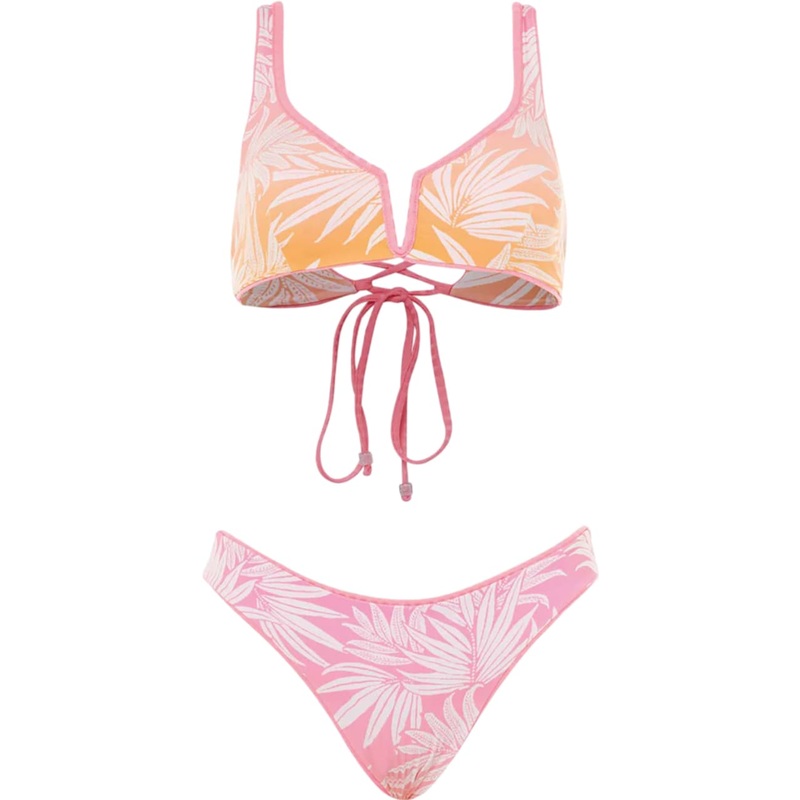 Maaji Victoria Sea Pink V Wire Bralette Bikini Top – Women’s