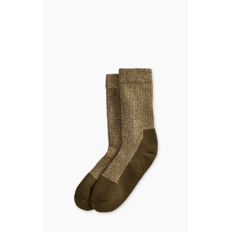 Red Wing Shoes Deep Toe-Capped Crew Socks Olive US9-US12