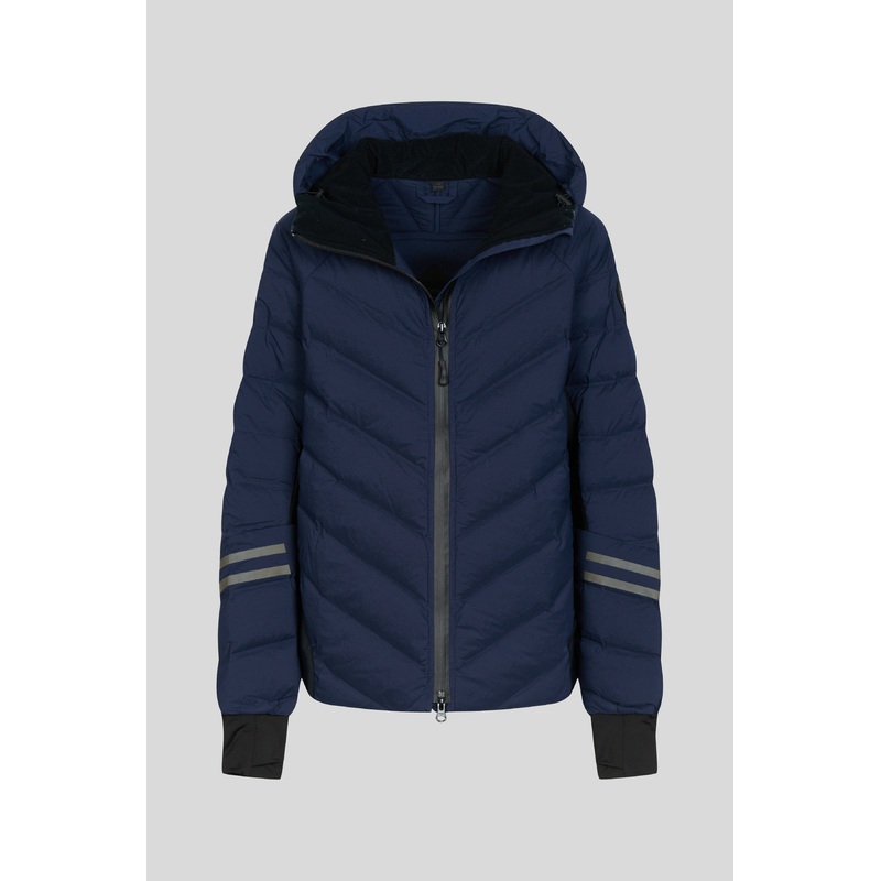 Women’s Hybridge Cw Down Bomber Jacket Black Label M Very Good