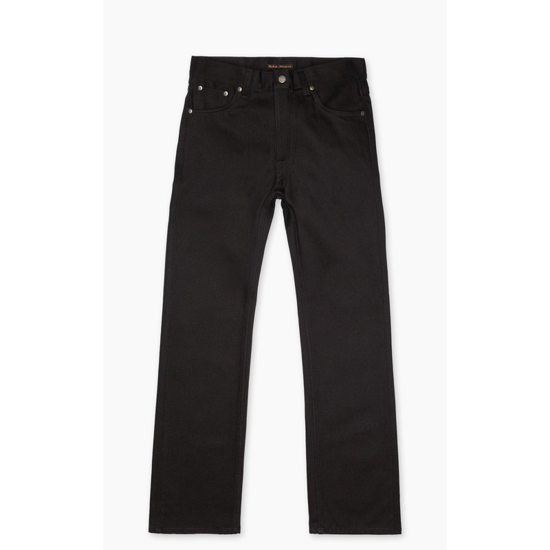 Nudie Jeans Slim Jim Dry Black Tar 30/32
