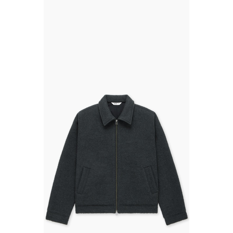 3sixteen Club Jacket Boucle Charcoal S