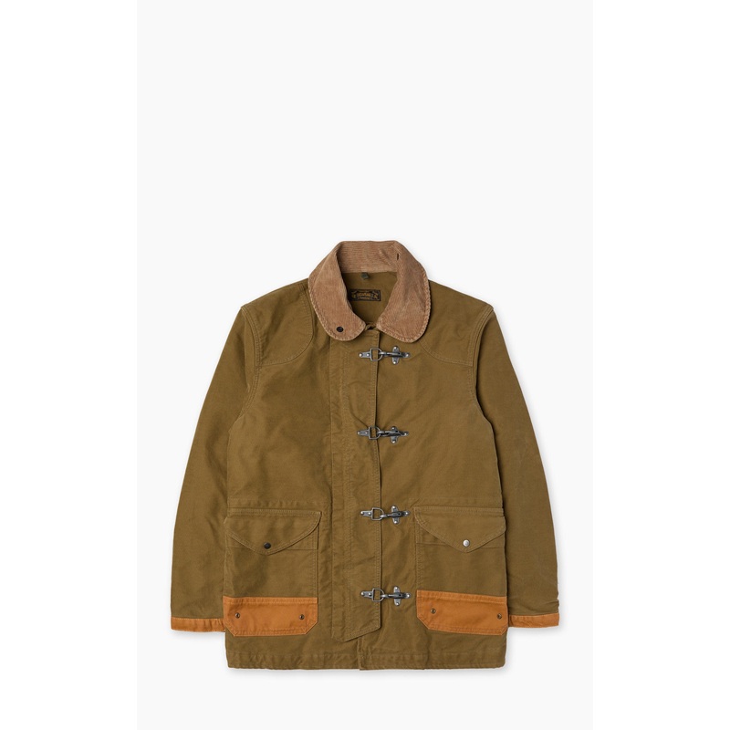 Chesapeake’s Jungle Cloth Bedford Fireman Jacket Khaki Green S