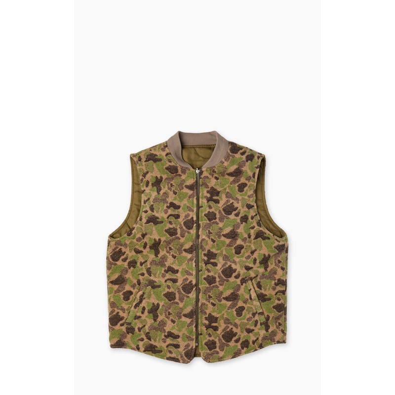 Chesapeake’s Seawolf Frogskin Reversible Vest Khaki Green M
