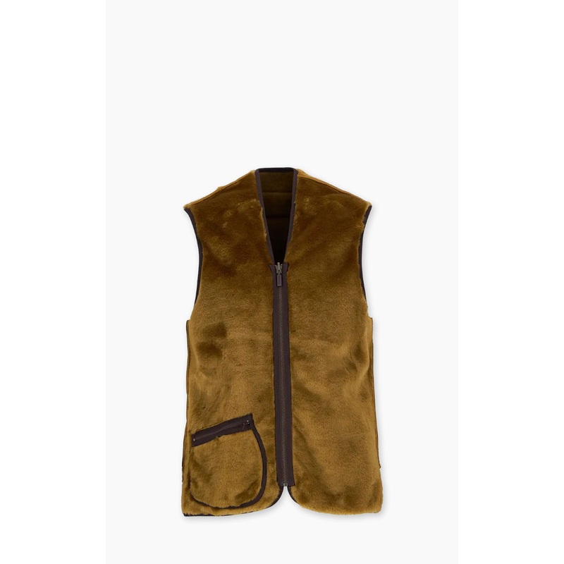 Barbour Liner Warm Pile Brown 38