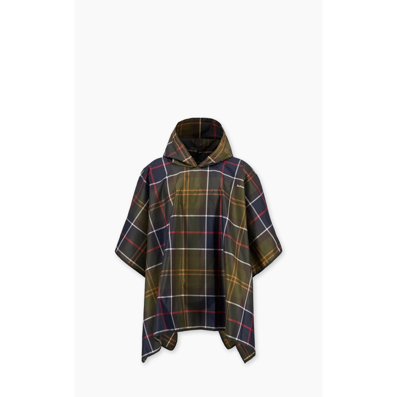 Barbour Tartan Poncho Showerproof Classic one size