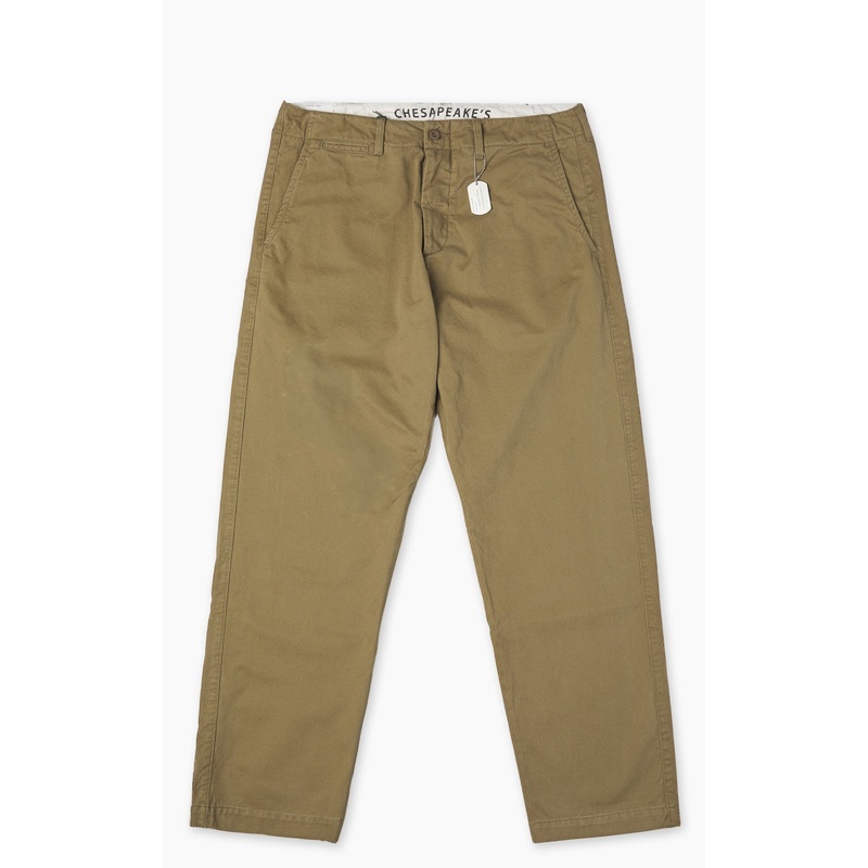 Chesapeake’s Officer Chino Pant Gabardine Khaki Green 31/32