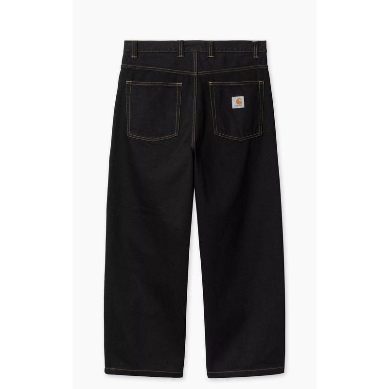 Carhartt WIP Brandon Pant Smith Denim Rinsed Black S