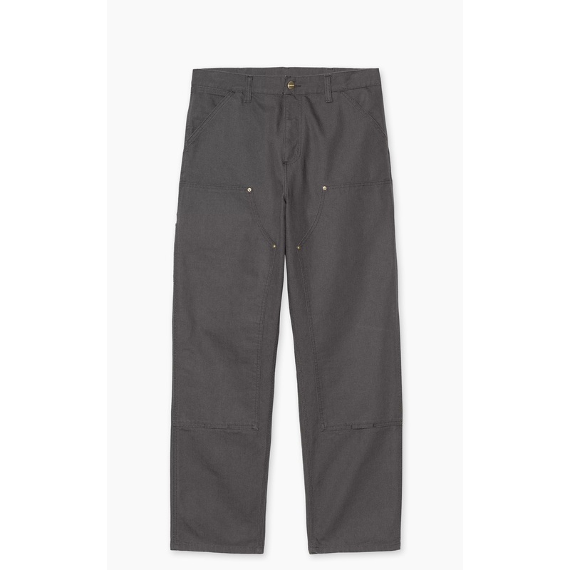 Carhartt WIP Double Knee Pant Dearborn Canvas Rinsed Graphite 30/32