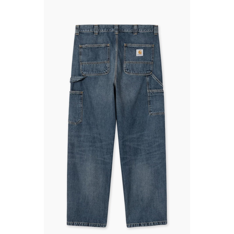 Carhartt WIP OG Double Knee Pant Camano Denim Dark Used Blue S