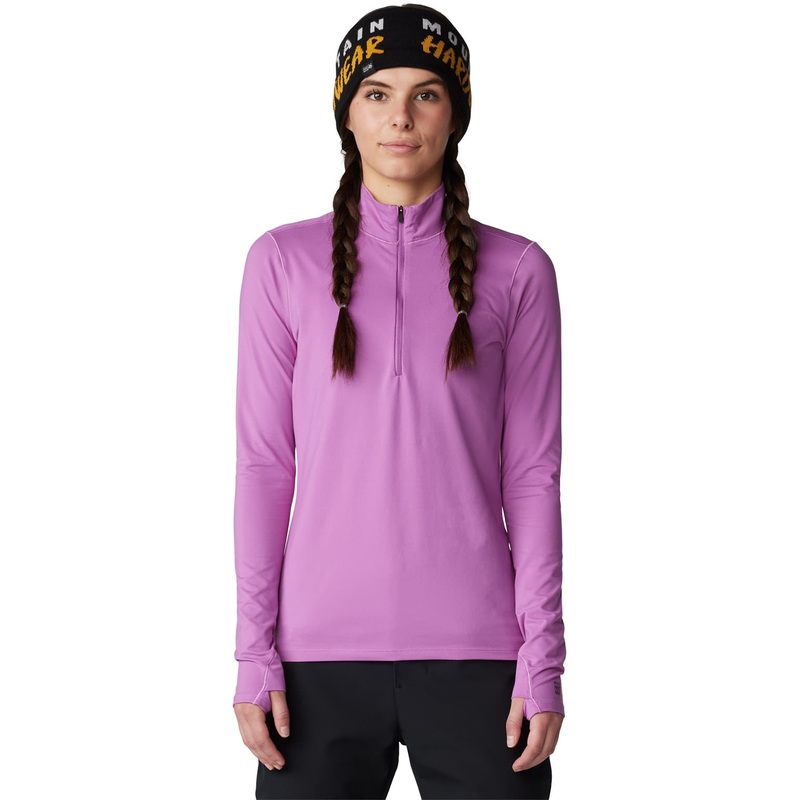 Mountain Hardwear Butter Up Half Zip Base Layer Top – Women’s