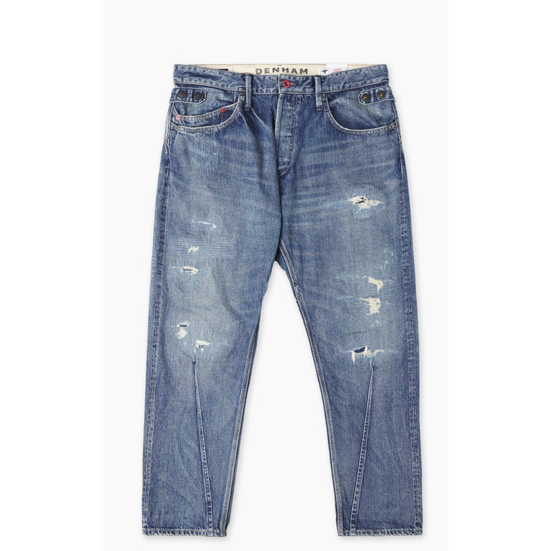 Denham Sasuke Blade Made In Japan Blue Repair Mid Blue 30/32