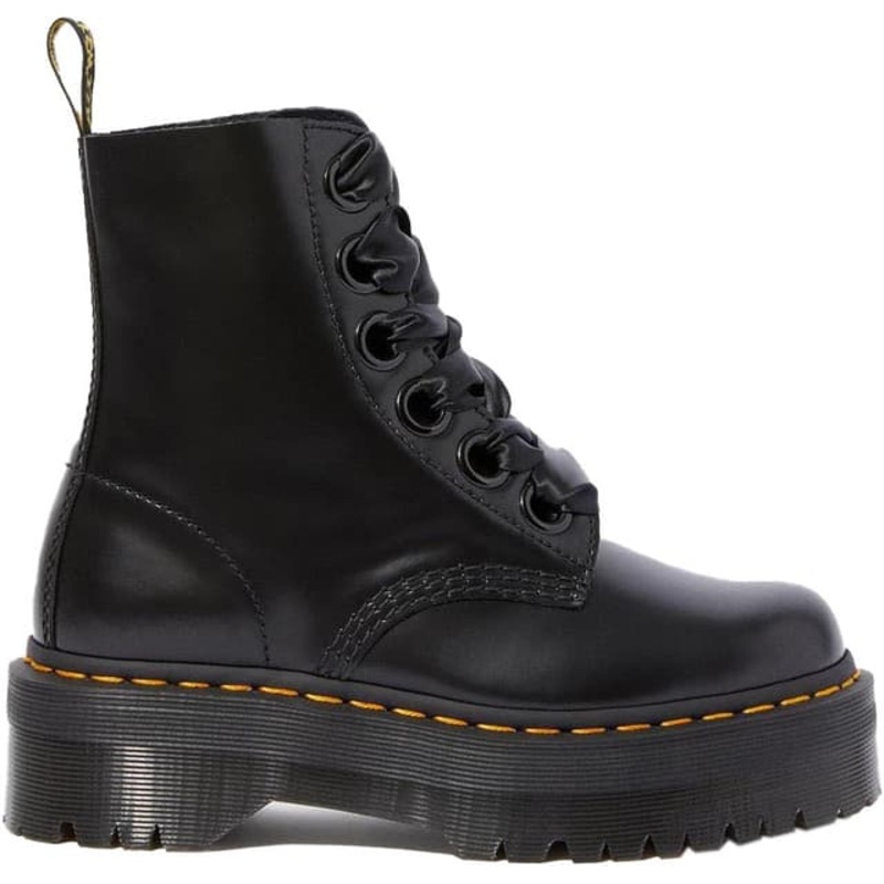 Dr. Martens Molly Leather Platform Boots – Women’s