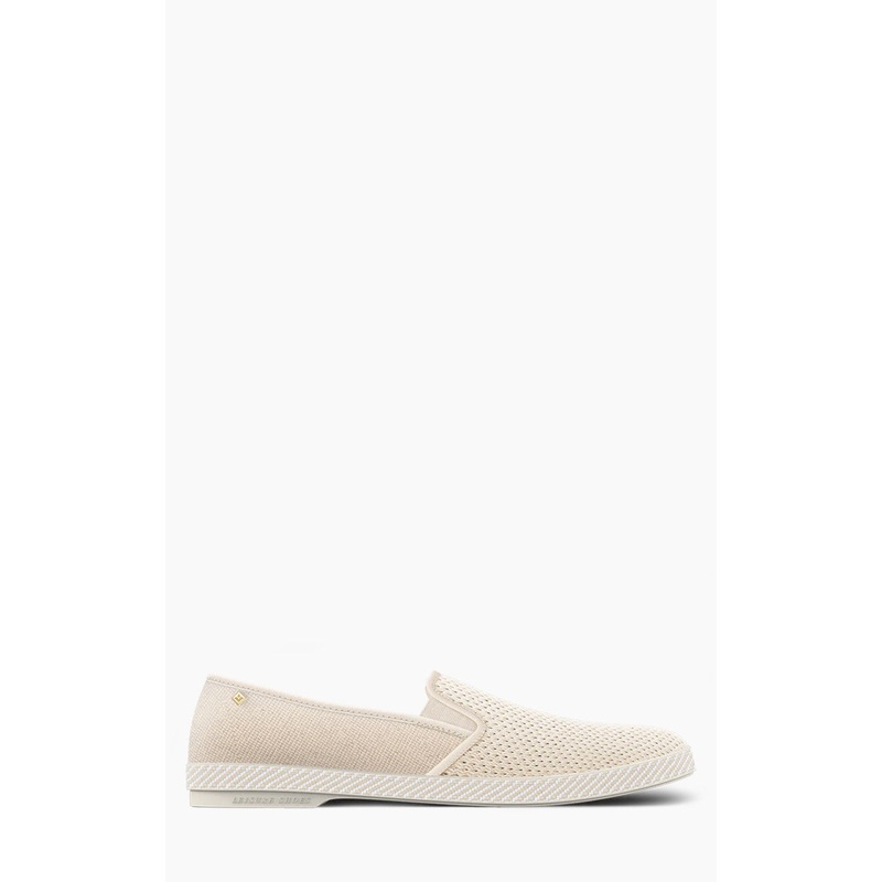 Rivieras Classic Toile & Filet Moccasin Beige EUR40-UK6.5-US7.5-CM25.6