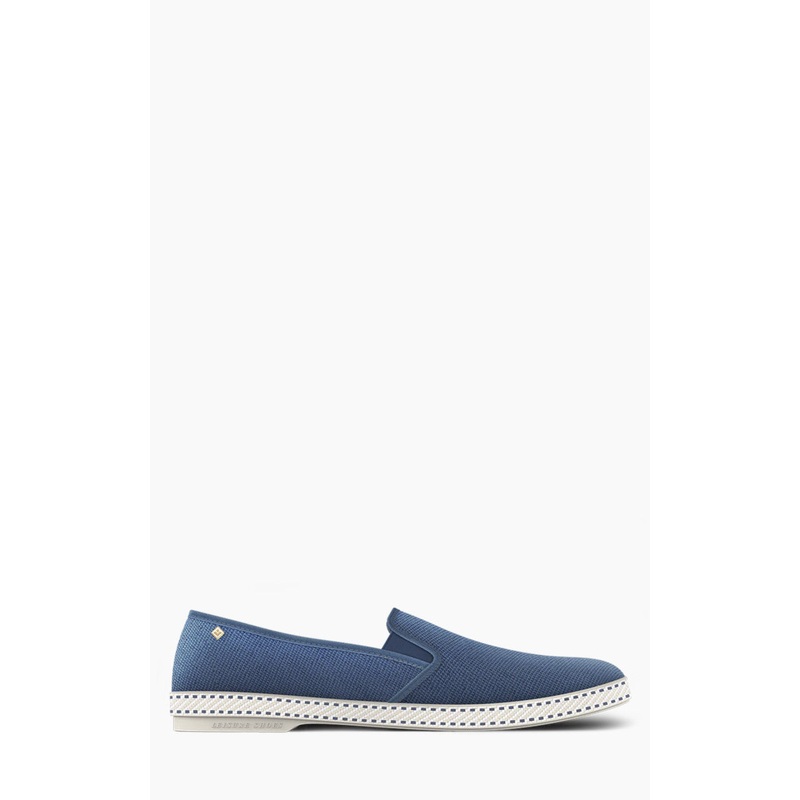 Rivieras Classic Toile Moccasin Blue EUR40-UK6.5-US7.5-CM25.6