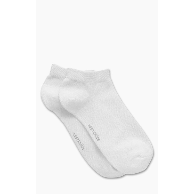 Resterds Ankle Socks Bamboo 5-Pack White 40-45