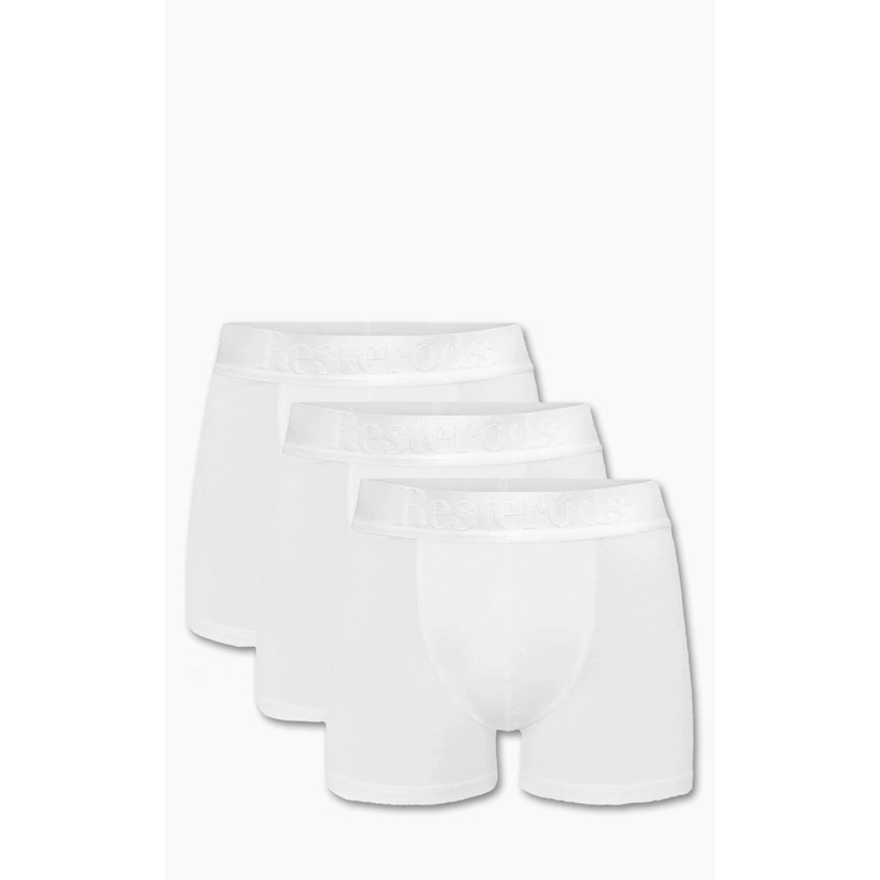 Resterds Bamboo 3-Pack Gunnar White S