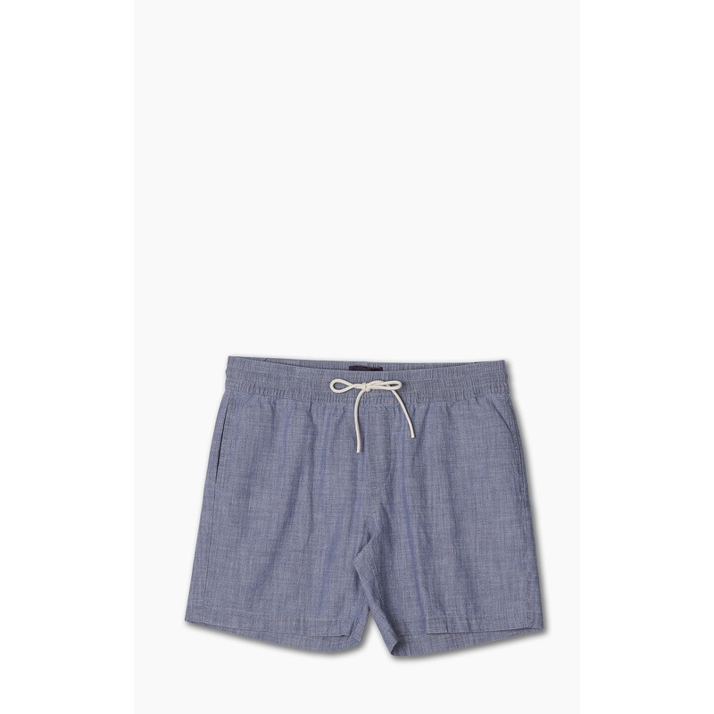 Portuguese Flannel Chambray Shorts Blue M
