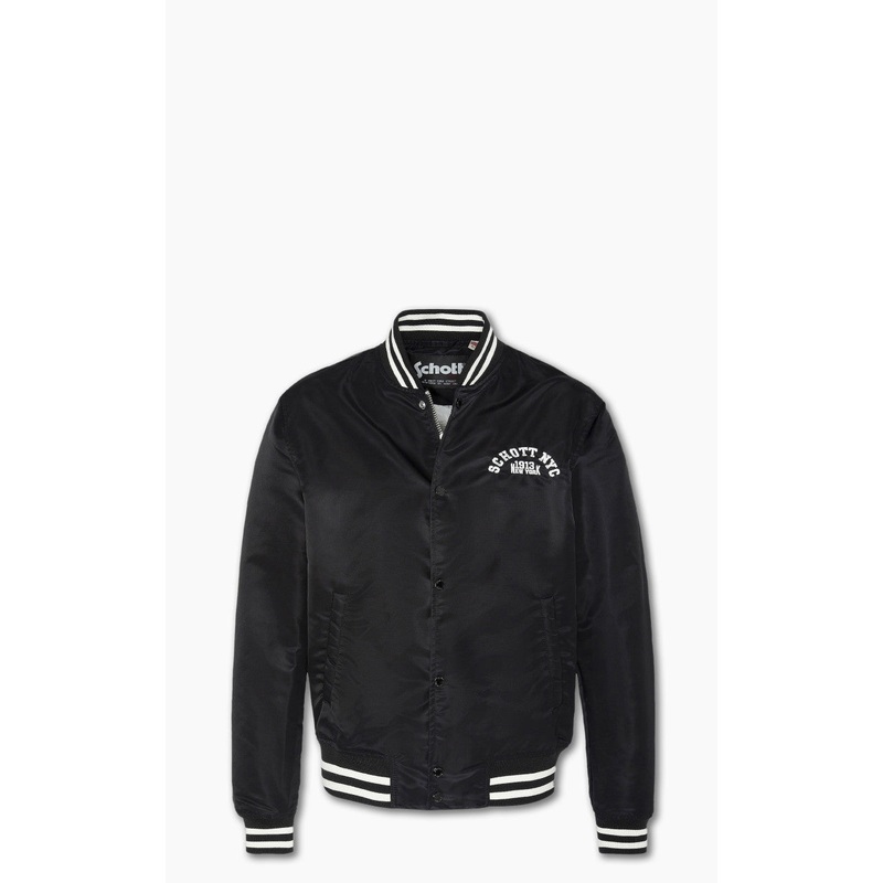 Schott NYC Princeton1 Varsity Jacket Black S
