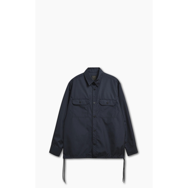 Taion Military Long Sleeve Shirt Dark Navy S