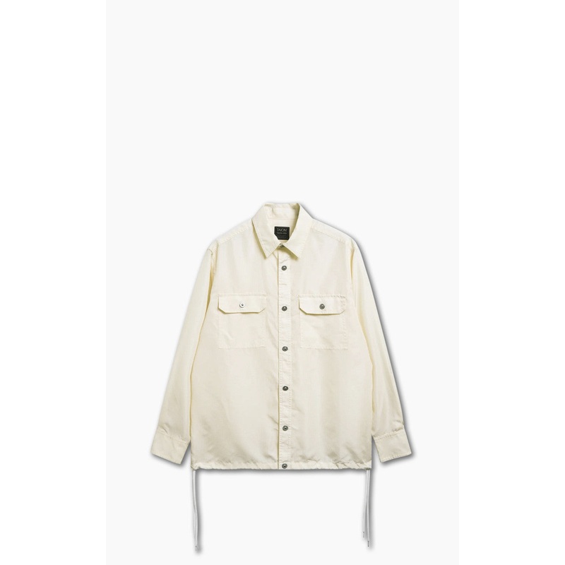 Taion Military Long Sleeve Shirt Off White S