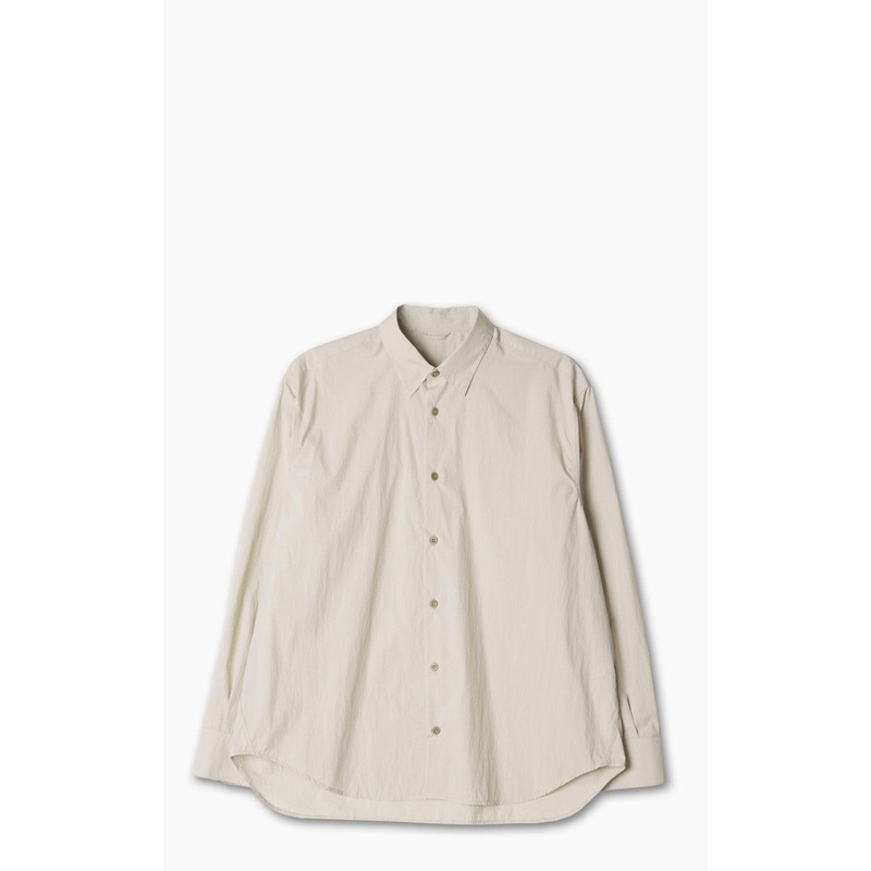 Ten C Lightweight L/S Shirt Light Brown 46/S