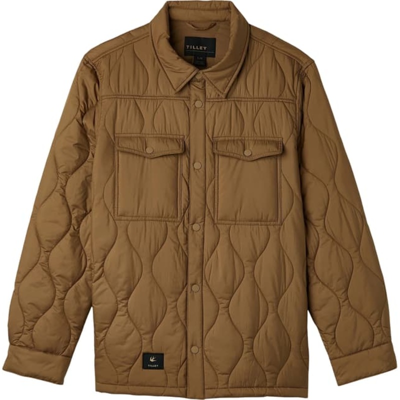Tilley Quilted Shirt Jacket – Men’s