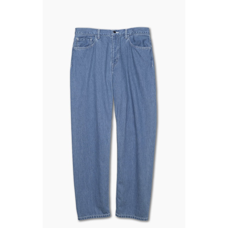 Nanamica 5Pockets Straight Denim Pants Indigo Bleach W30