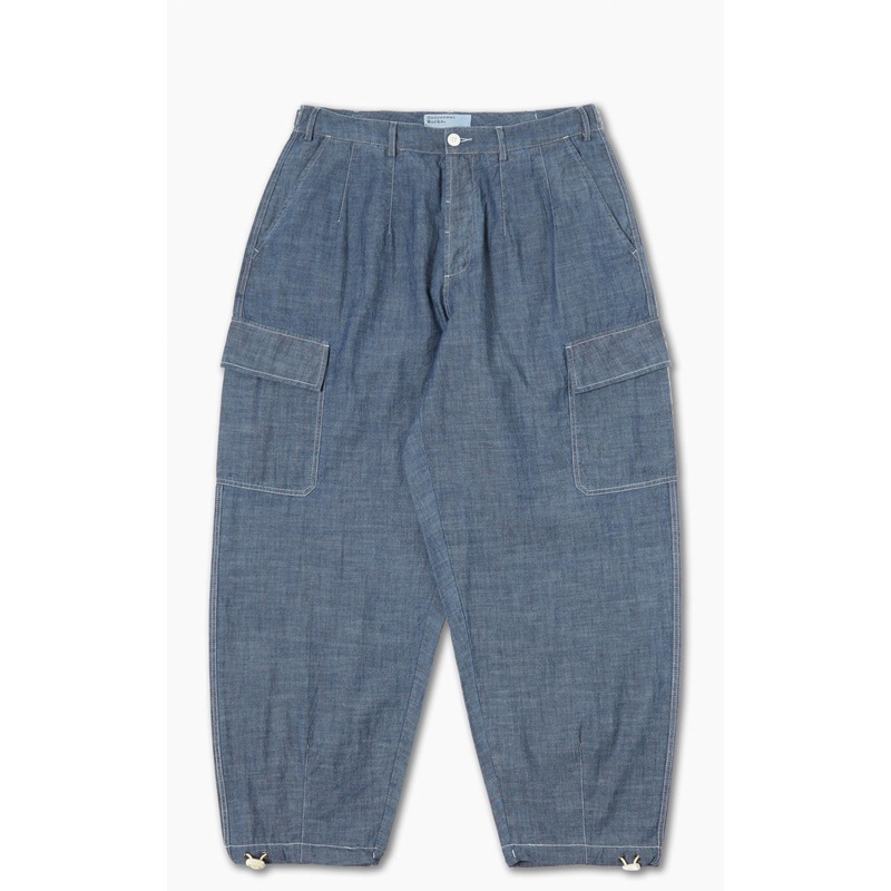 Universal Works Cargo Pant Chambray Indigo W30