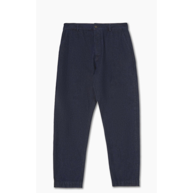 Universal Works Military Chino Denim Indigo W30