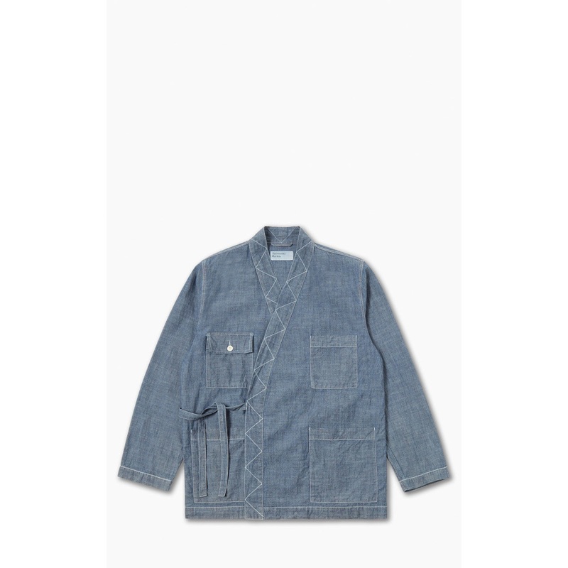 Universal Works Work Jacket Osaka Chambray Indigo S