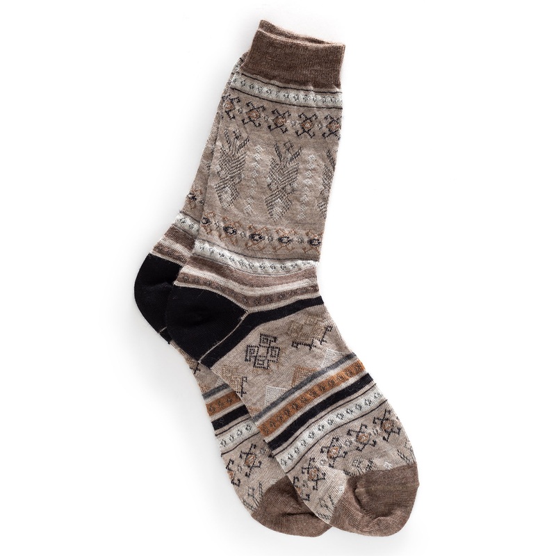 Wms Vientiane Socks Driftwood One Size