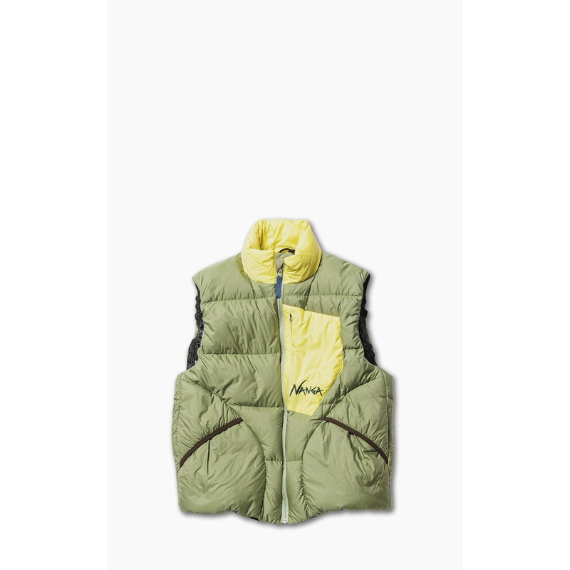Nanga Mazeno Ridge Vest Light Khaki S
