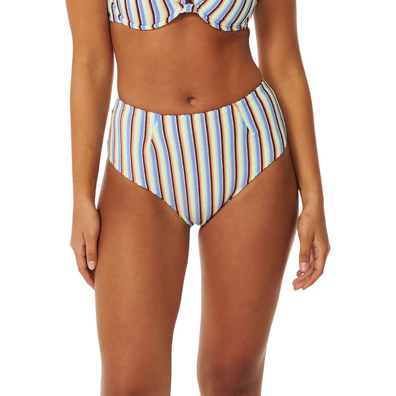 Rip Curl Tropics Stripe High Cheeky Bikini Bottom – Women’s